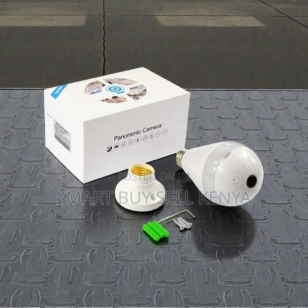360 Panoramic 1080p Multi User Access Wifi Bulb Camera
