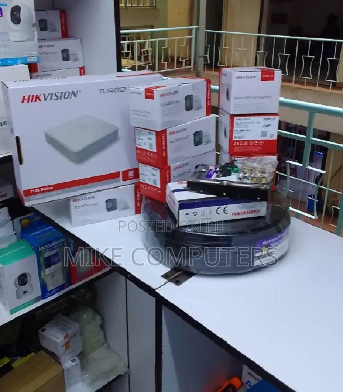 4-Camera Security System 1080p Smart CCTV Kit With Waterproof