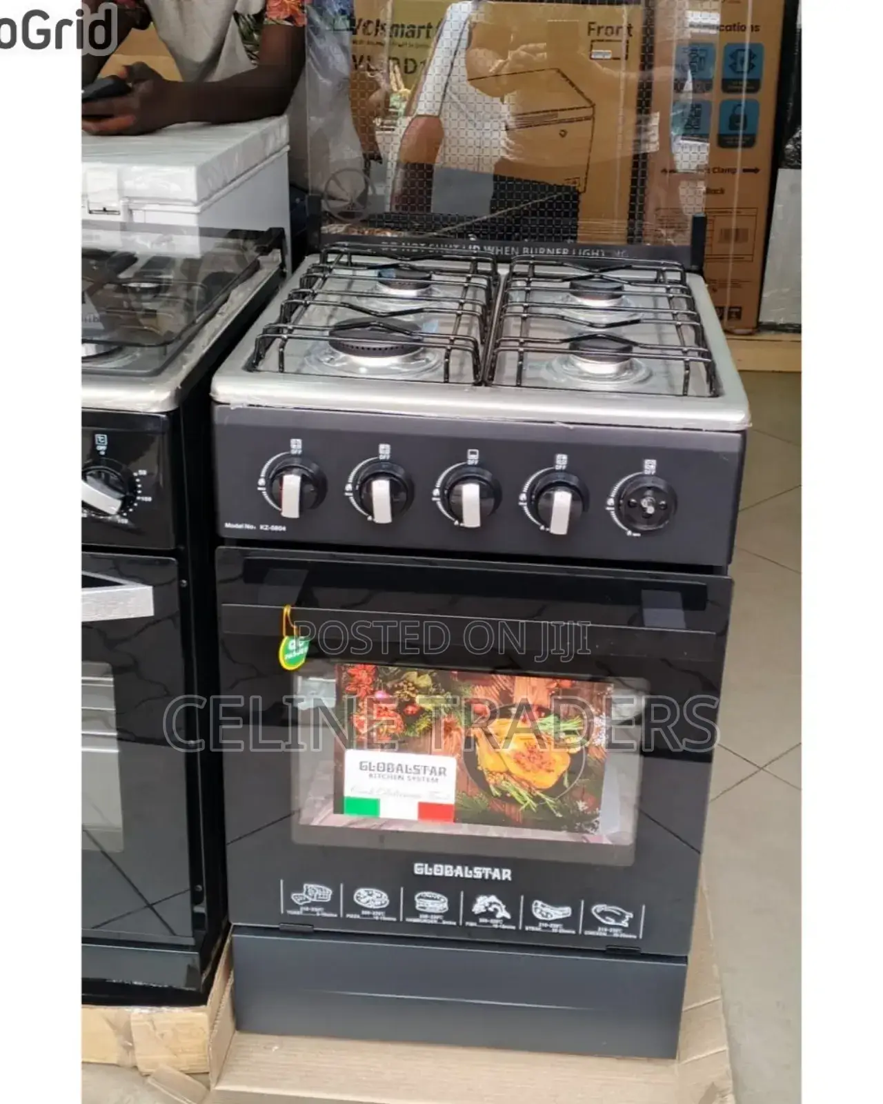 Globalstar Full Gas Standing Cooker – 4 Burner