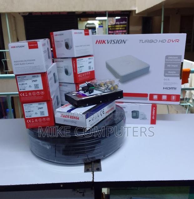 4 Channel CCTV Cameras Kit Full Hd With Motion Detection Complete - main view