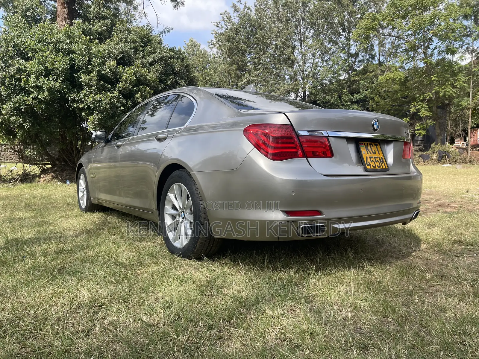 BMW 740 2011 Beige