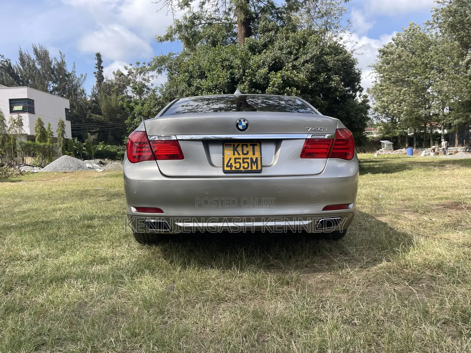 BMW 740 2011 Beige