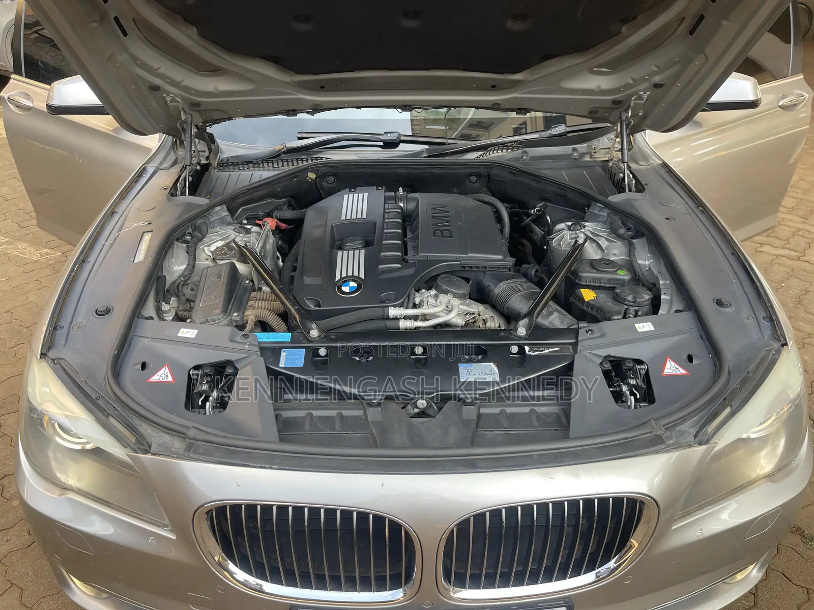 BMW 740 2011 Beige
