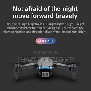E88 Foldable Drone WHD Dual Camera, Obstacle Avoidance, Compact Design