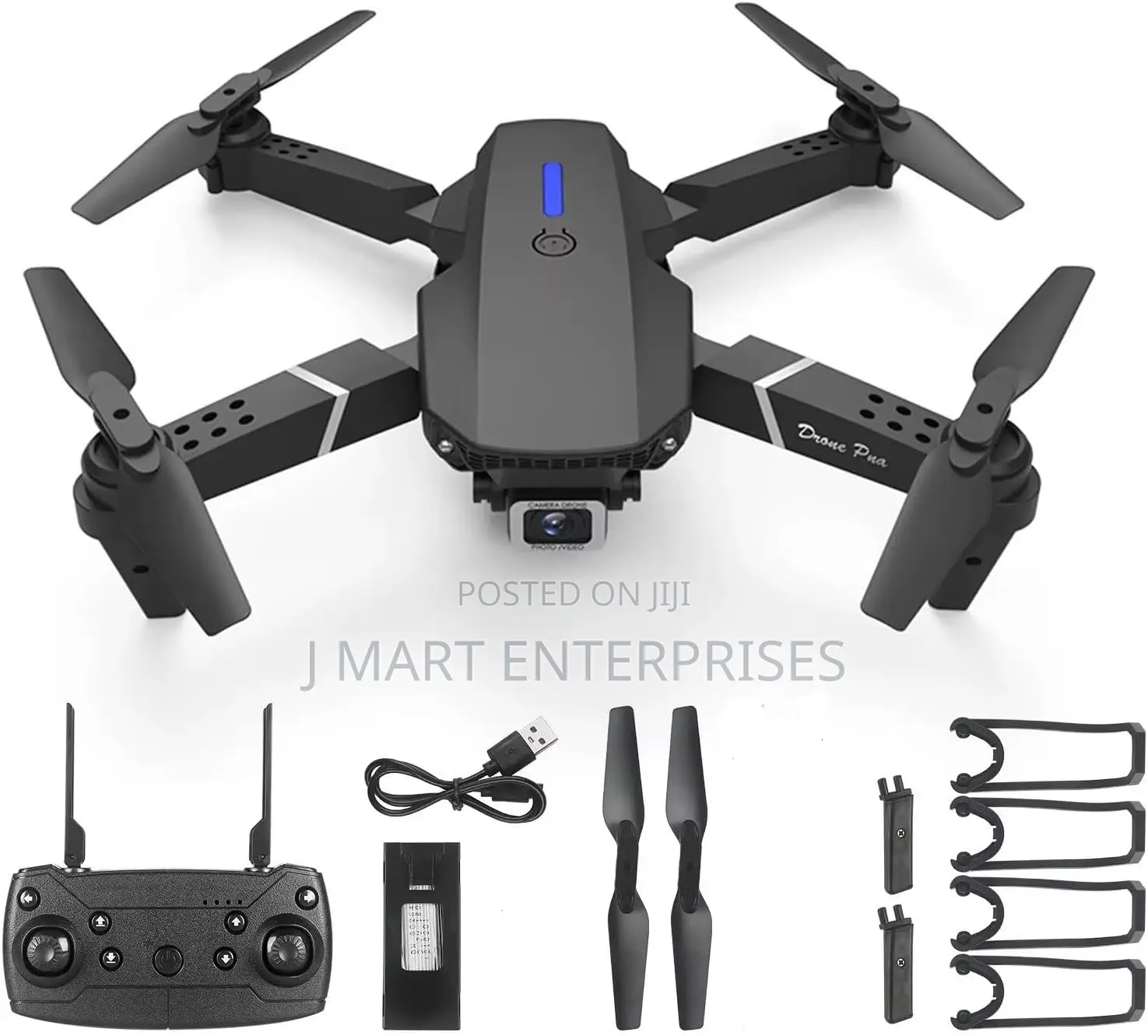 E88 Foldable Drone WHD Dual Camera, Obstacle Avoidance, Compact Design