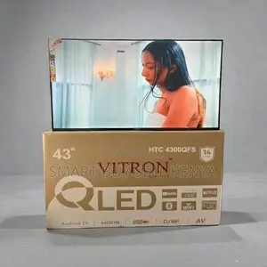Vitron 43 Inch Qled Smart Android Tv Wifi Google Play Netflix Youtube