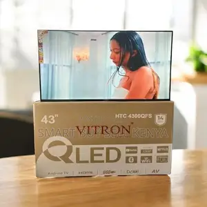 Vitron 43 Inch Smart Android Qled Tv Bluetooth Screen Cast Support