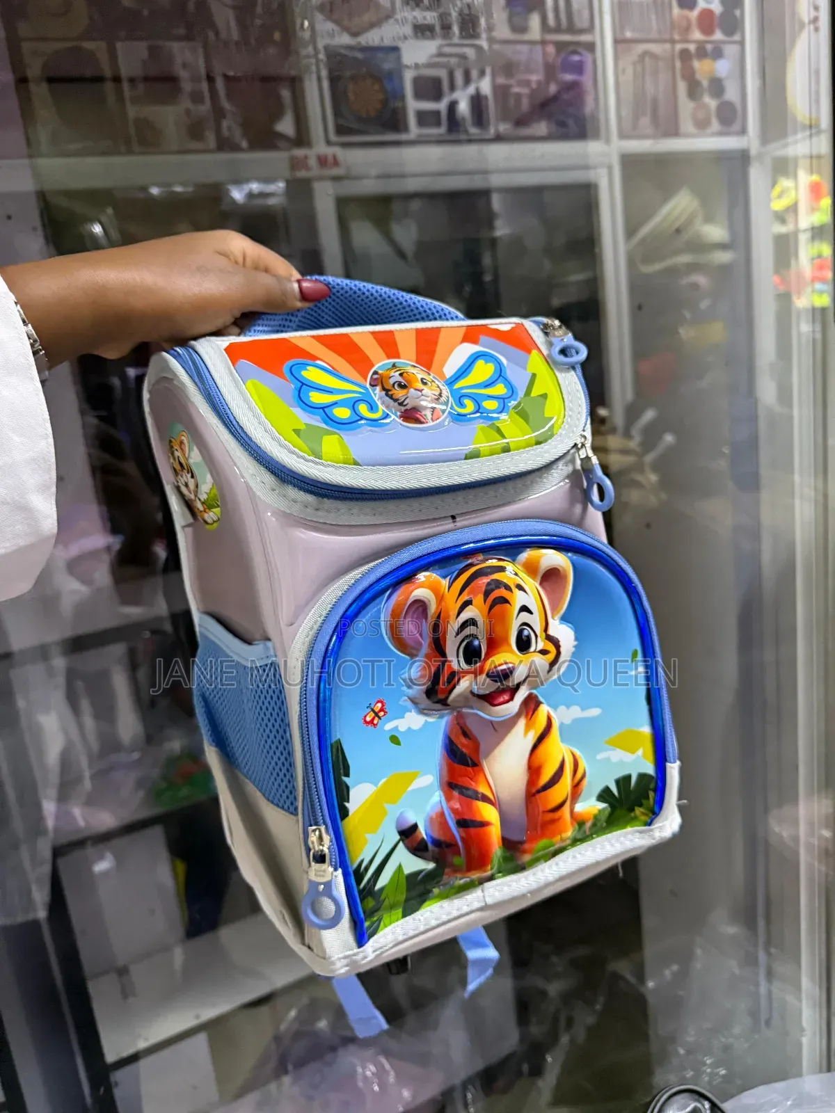 Cartoon Themed School Box Bags