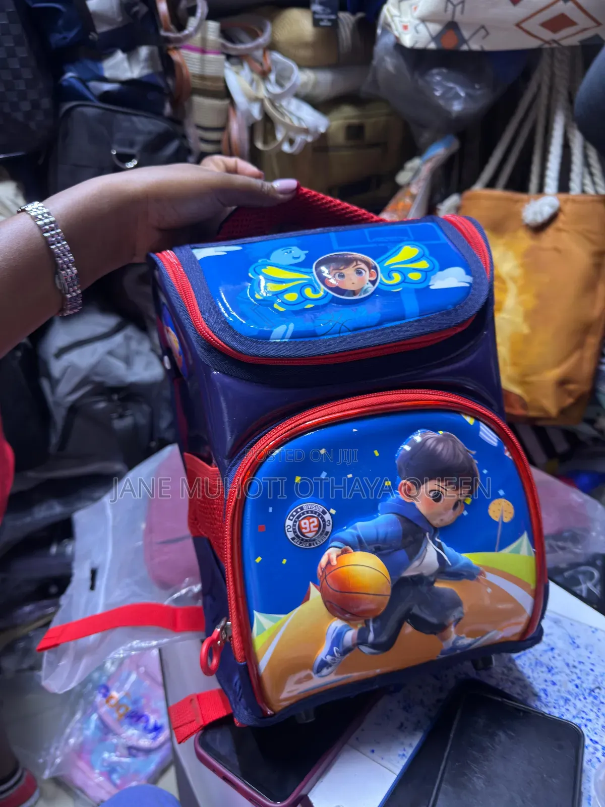 Cartoon Themed School Box Bags