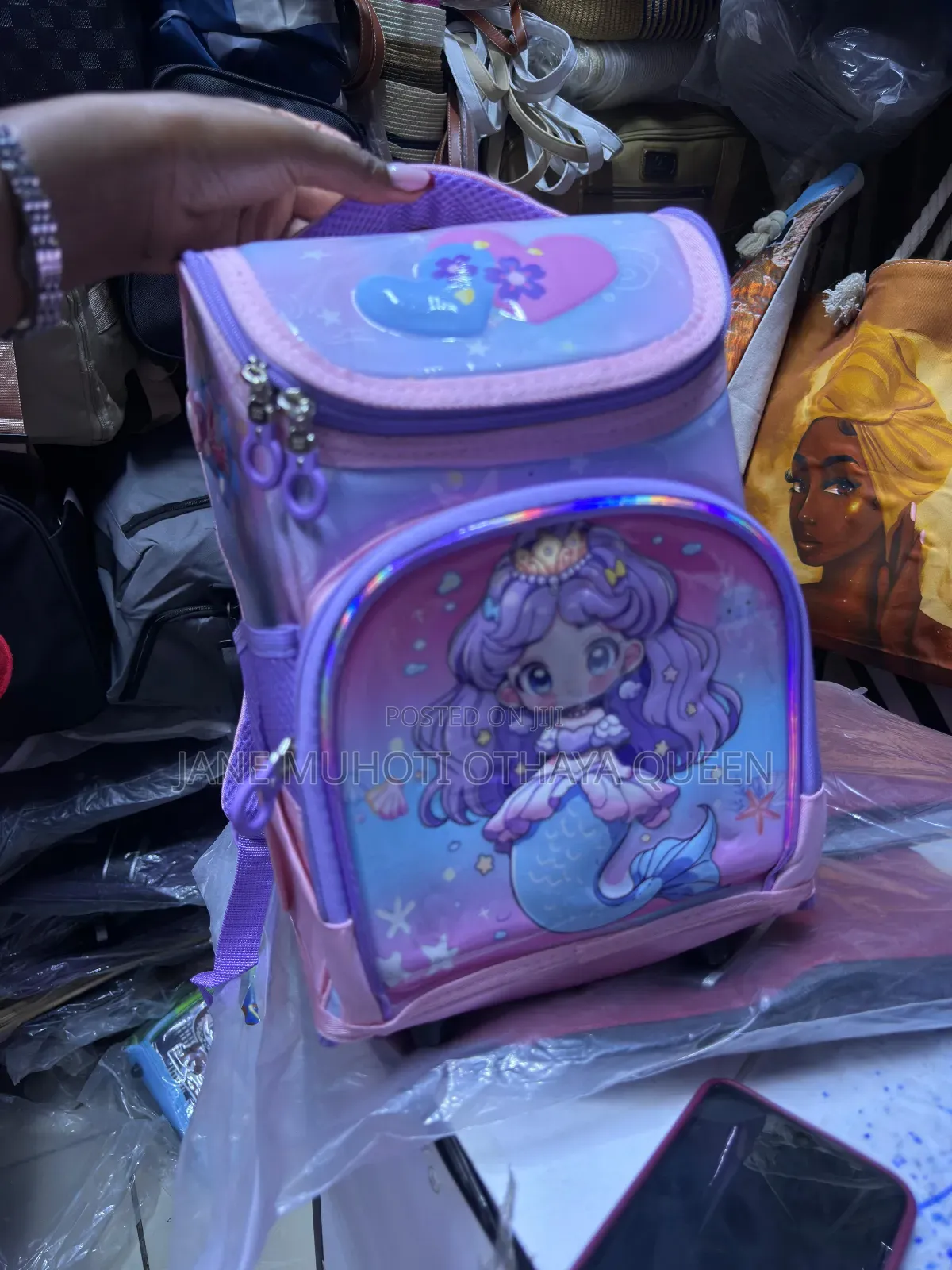 Cartoon Themed School Box Bags
