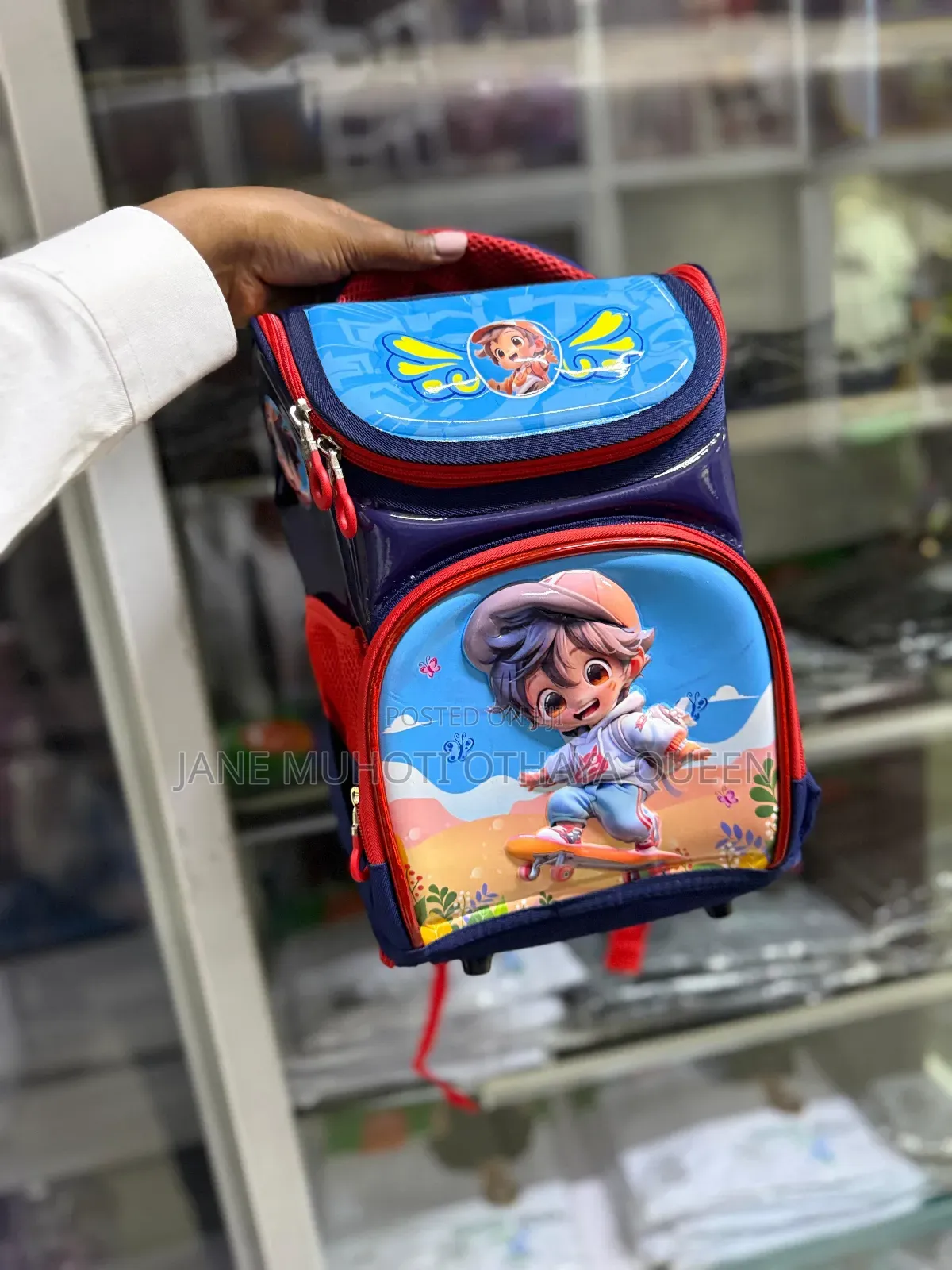 Cartoon Themed School Box Bags
