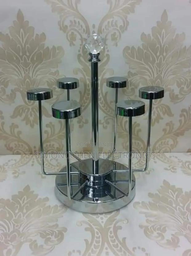 Quality Stainless Steel Executive Glass Holder