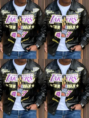 Quality Design Unisex Casual Lakers Riders Jacket