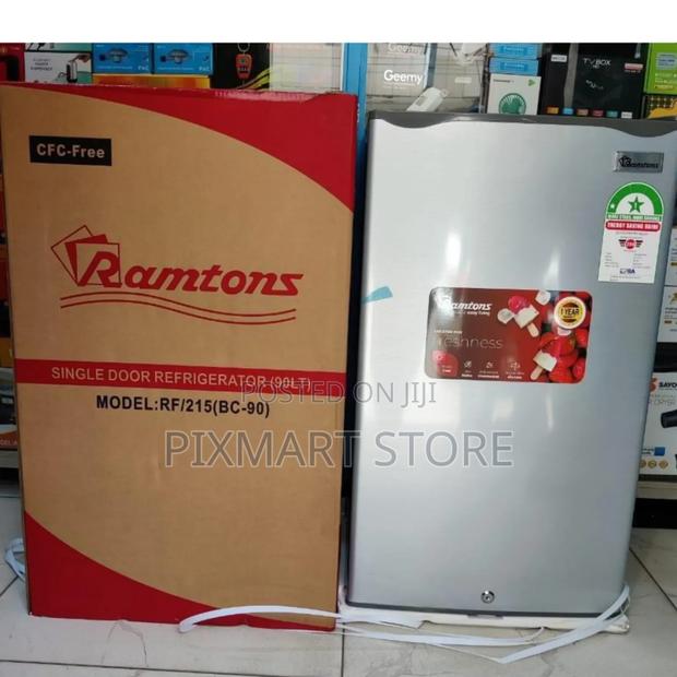 Energy-Efficient Ramtons 90 Litre Fridge – Ideal for Small Spaces - main view