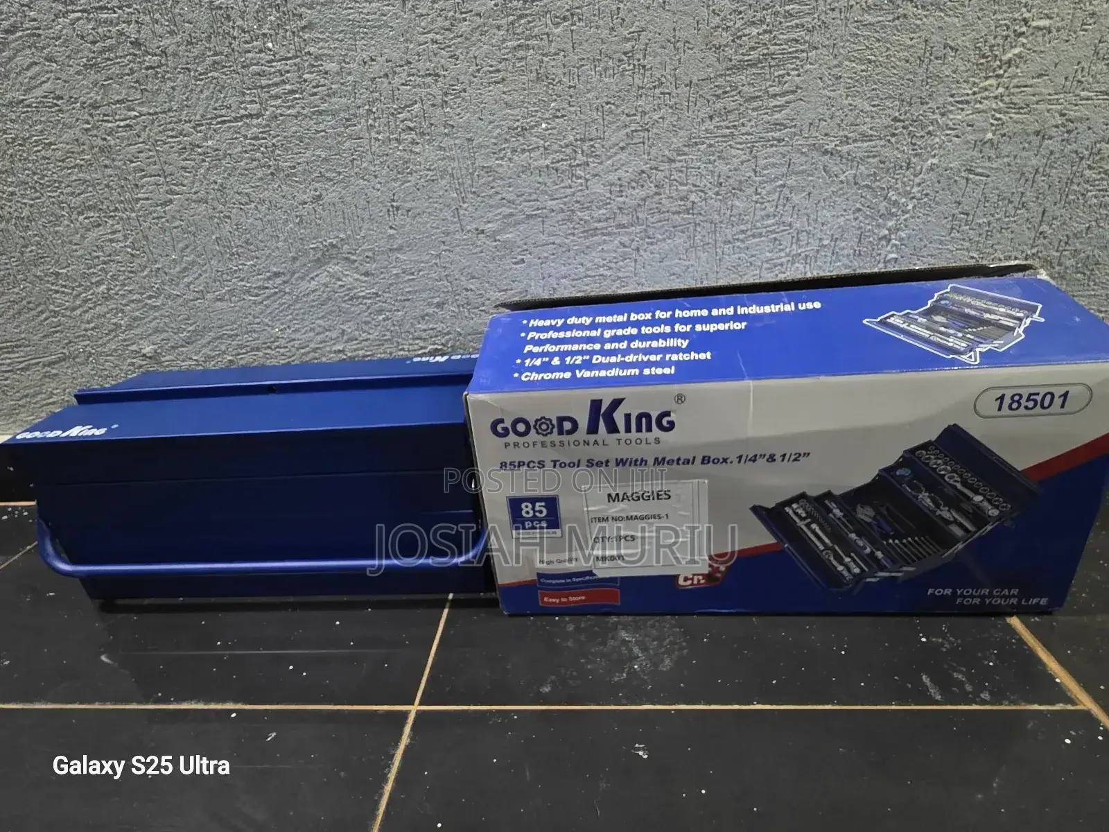 Good King 85pcs Car Home Repair Tool Kit