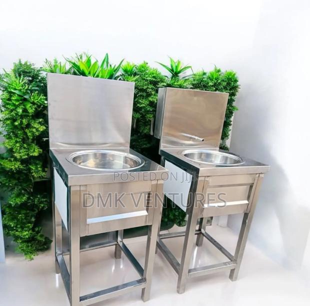 Excellent Stainless Hands Washing Station - main view