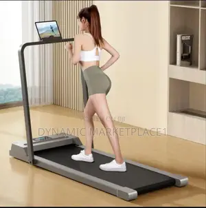Motorised Slim Foldable Walking Pad Treadmill With Remote