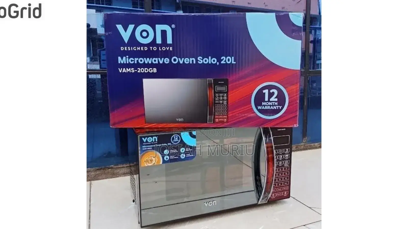 Von Solo Microwave 20l – Compact Powerful