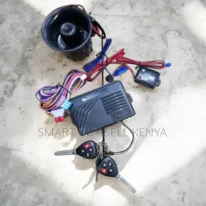 Certified Plug Play Car Alarm Kit With Two Flip Keys and Loud Siren