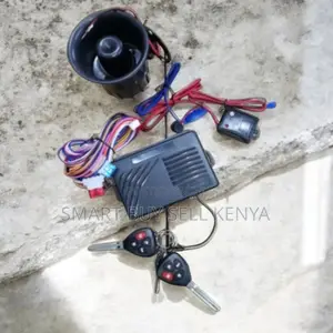 Smart Car Burglar Protection Alarm System With Dual Flip Key Remotes