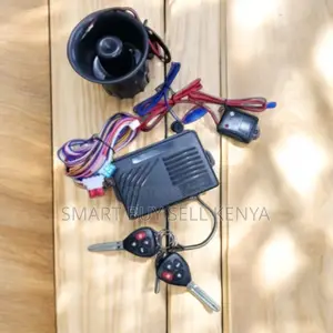 Reliable Advanced Anti-Theft Vehicle Car Alarm Kit With Dual Flip Keys