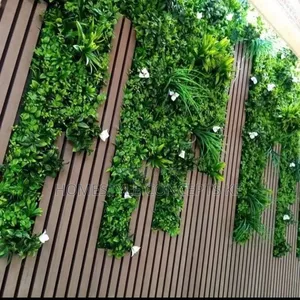 Grass Flower Wall Design Backdrop/Background Hotel Home Balcony