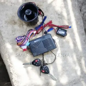 Easy Install Universal Car Alarm System With Loud Siren and Flip Key