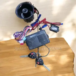 High-Tech Car Alarm System With Remote Start and Loud Siren
