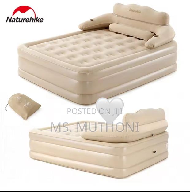 150*230*48cm ) and Inflatable Bed With Backrest - main view