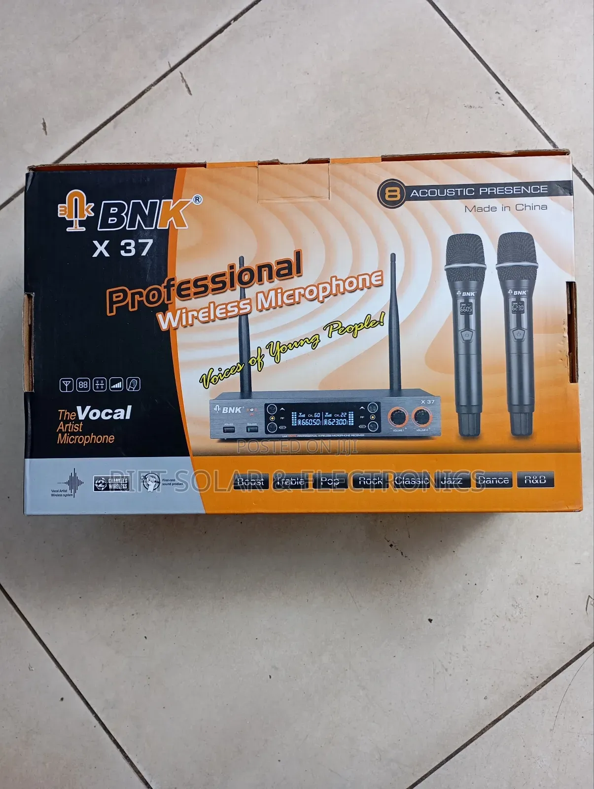 BNK X35 Proffesional Wireless Microphone Dual.