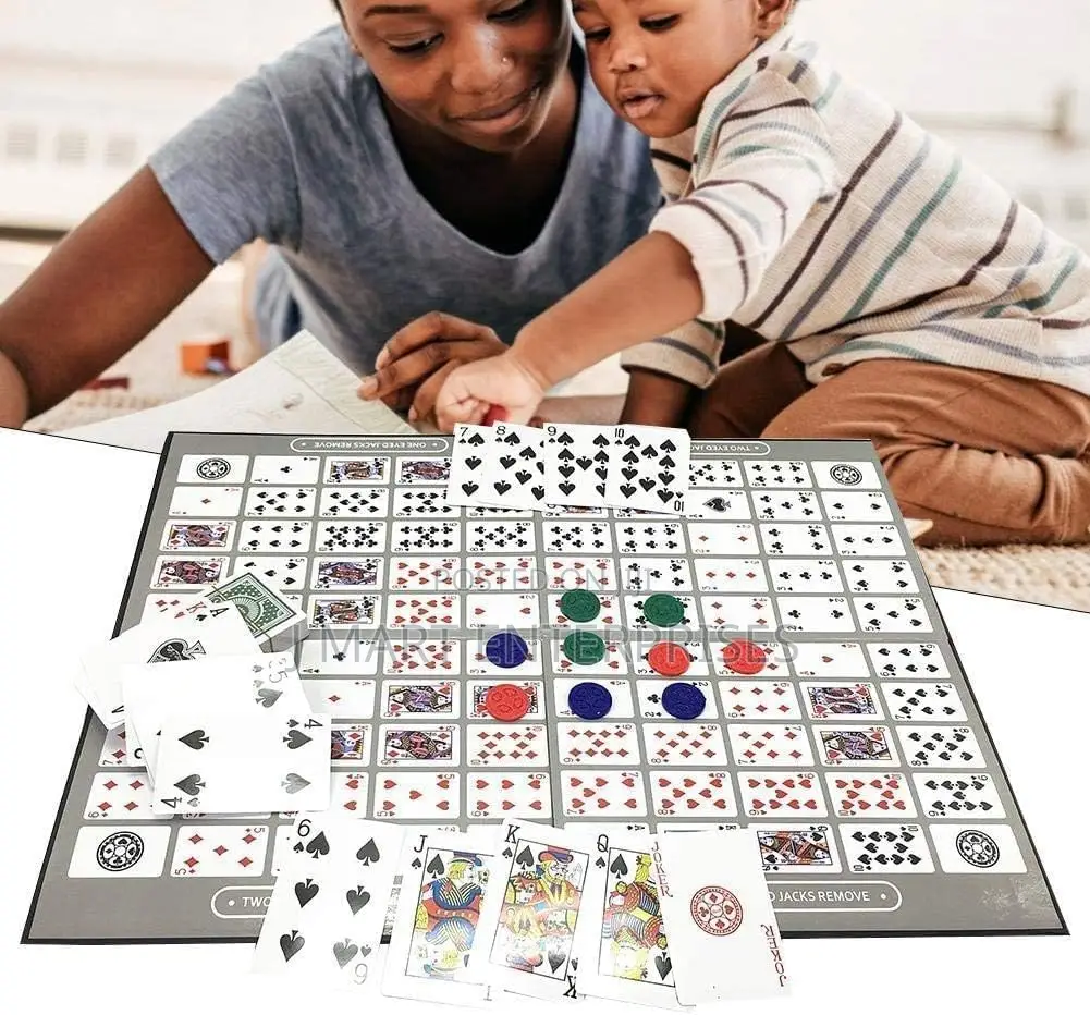 Sequence Board Game – Strategy Card Game for Families, Teens Adults