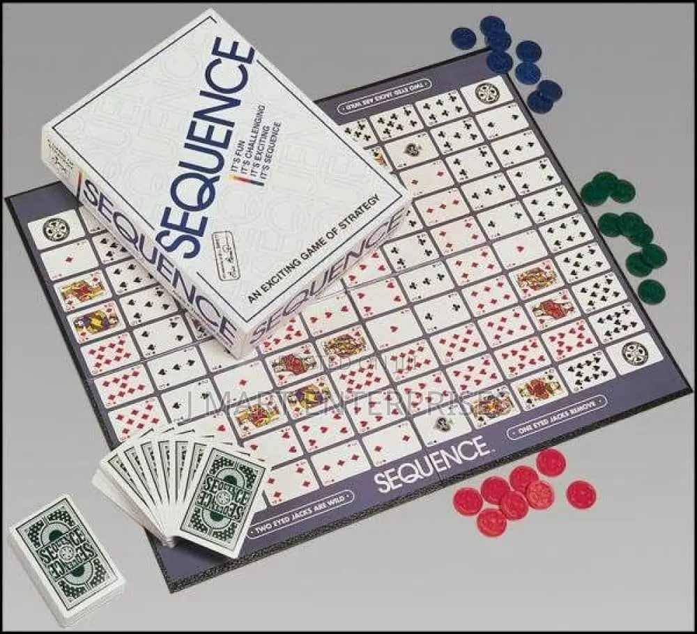 Sequence Board Game – Strategy Card Game for Families, Teens Adults