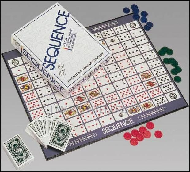 Sequence Board Game – Strategy Card Game for Families, Teens Adults - thumbnail 5