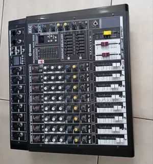New 8channels Yamaha Powered Mixer Usb Bluetooth 1000 X 2 Output Power