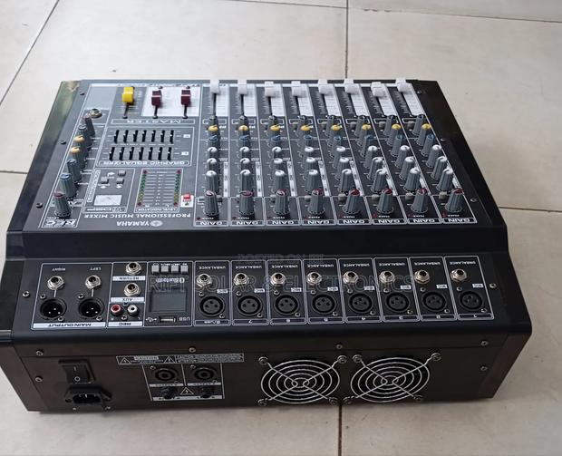 8 Channels Yamaha Powered Mixer Usb Bluetooth 1000 X 2 Output Power - thumbnail 5