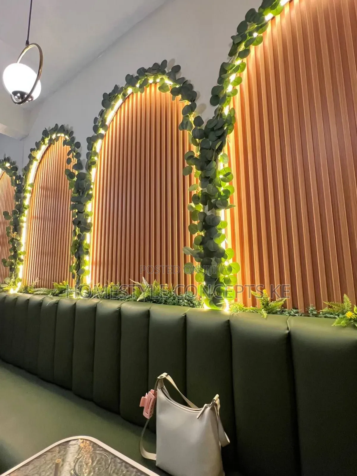 Modern Cool Interior Design Flowers Grass Walls Balcony Office Home
