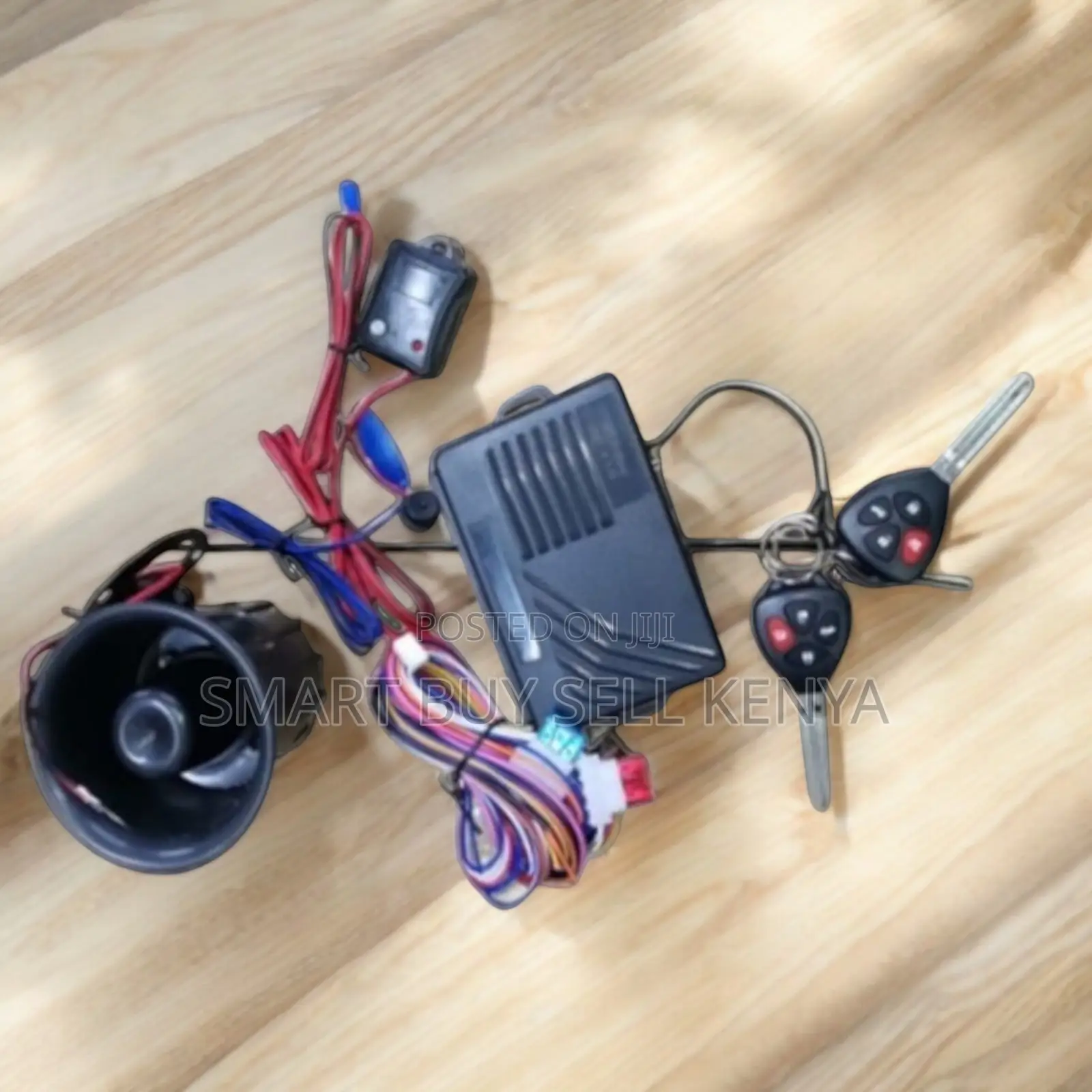 Advanced Secure Universal Car Anti-Theft Alarm Kit With Two Remotes