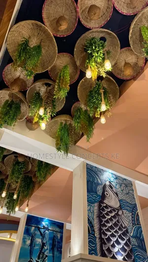 Wall Backdrop Design Flowers Grass Artificial for Hotel Home Office
