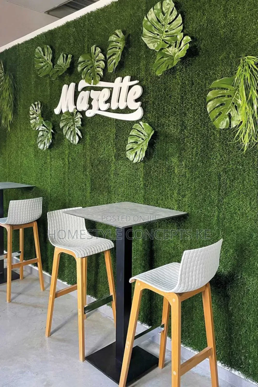 Wall Backdrop Design Flowers Grass Artificial for Hotel Home Office