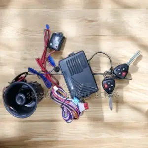 Stable Performance Car Alarm System With Dual Flip Keys and Loud Siren
