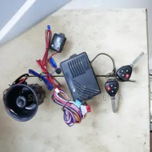 Durable Body Quality Universal Car Alarm Kit With Remote Key Controls