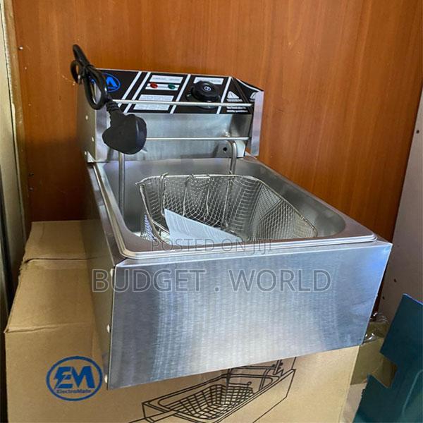 New Stylish Design Single Tank Energy Efficient 6 L Single Deep Fryer