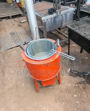 Colourful Firewood Chips Fryer