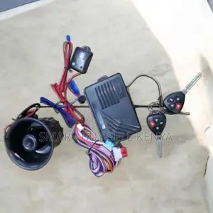 Advanced Secure Car Security System With Flip Keys and Loud Siren