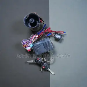 Heavy-Duty Universal Car Anti-Theft Alarm Kit With Two Remotes
