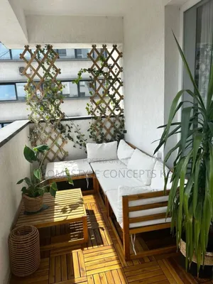 Modern Wall Balcony Turfgrass Artificial Grass Flower Design
