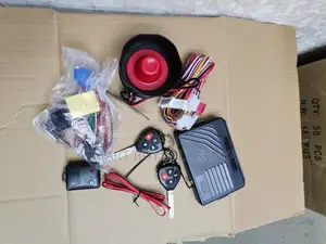 Anti-Theft Universal Vehicle Burglar Alarm System With Two Flip Keys