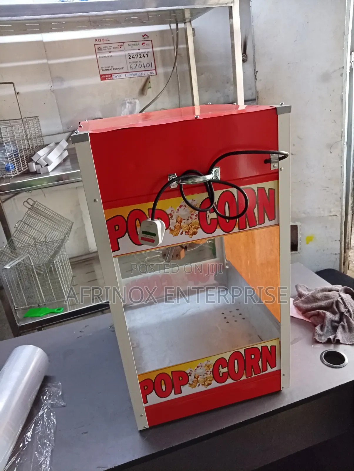 Electric Popcorn Machine
