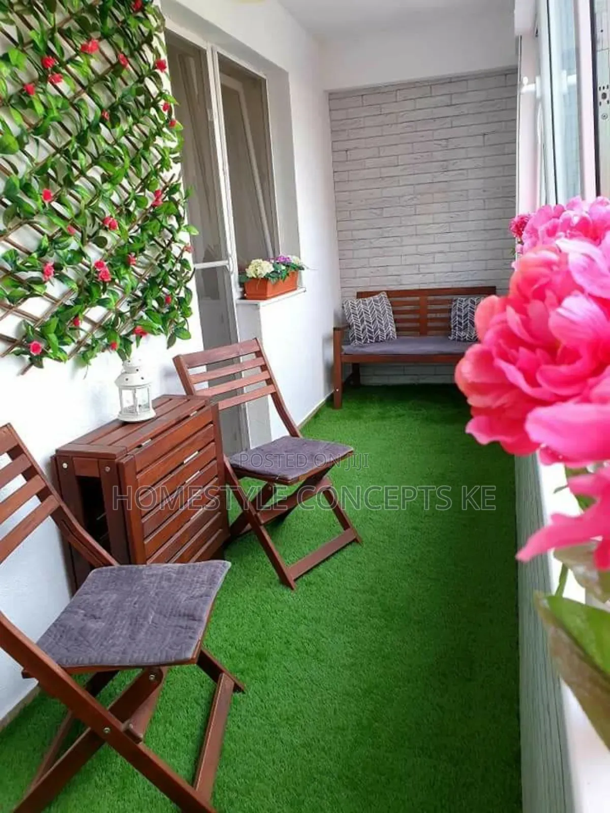 Turfgrass Artificial Flowers Grass Backdrops Panels Design Services