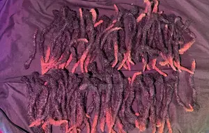 Premium 4c Dreadlocks With Highlighted Brown Tips - Ready To Install